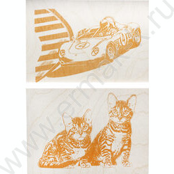 Набор д/творчества Выжигание. Доски для выжигания 10 шт Уровень сложности -"мастер" | Фото 7