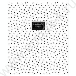 Тетрадь  48л клетка "I Like Black" /мат.лам /5видов | Фото 3