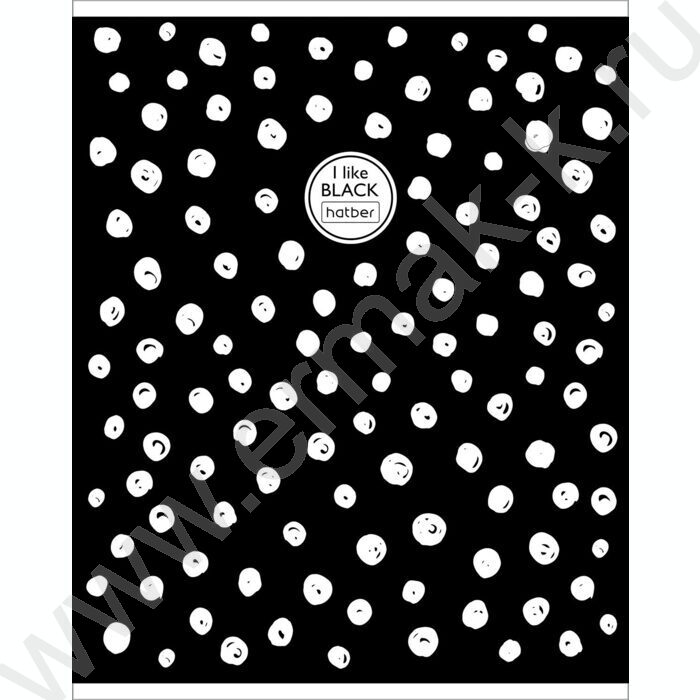 Тетрадь  48л клетка "I Like Black" /мат.лам /5видов | Фото 4