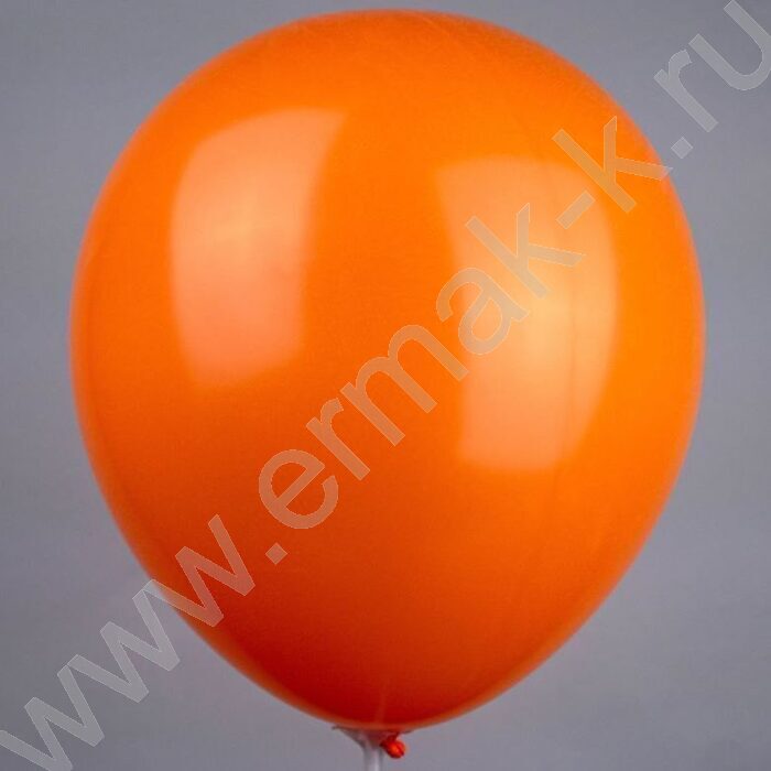 Шар воздушный 12" Пастель оранжевый | Фото 1