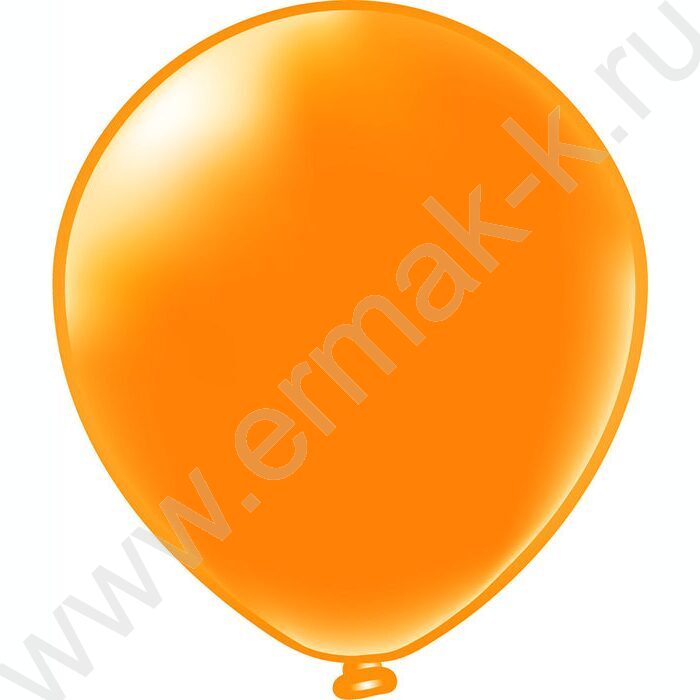 Шар воздушный 12" Пастель оранжевый | Фото 2