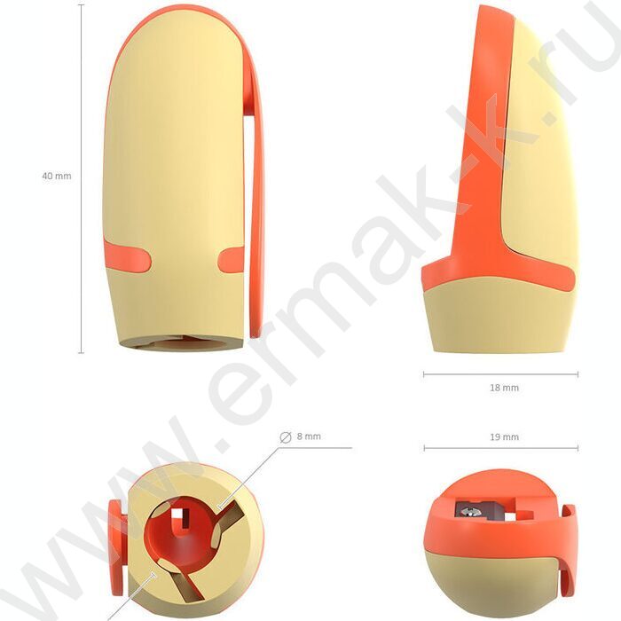 Точилка 1отв. пластик Joy ассорти | Фото 4