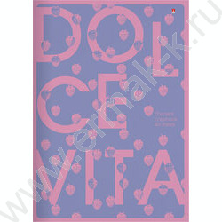 Тетрадь  80л А4 клетка "Dolce vita" 3вида | Фото 3