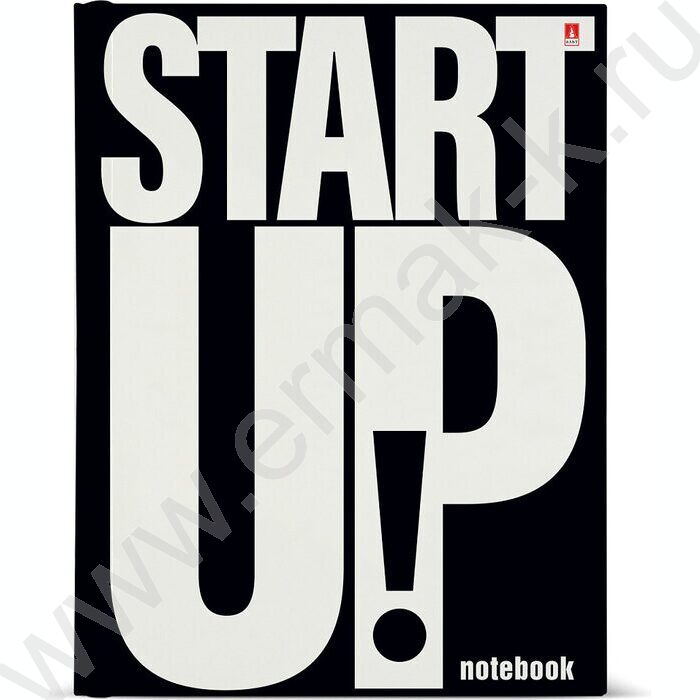 Тетрадь 160л клетка/кольца "Start up" со смен.блоком | Фото 1