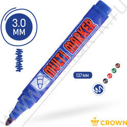 Маркер перм. /синий/ 3мм круг "Multi Marker"   | Фото 3