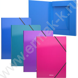 Папка на резинках Diagonal Vivid ассорти А4 30мм | Фото 1