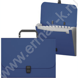 Портфель 12отд. Matt Classic синий | Фото 1