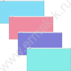 Папка-конверт на молнии Travel Fizzy Pastel ассорти | Фото 1