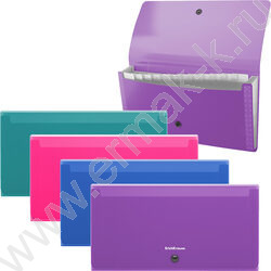 Папка картотека 13отд. Diagonal Vivid, Check size, ассорти | Фото 6