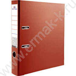 Файл 50мм PP разборный, метал. окантовка, красный с карманом | Фото 1