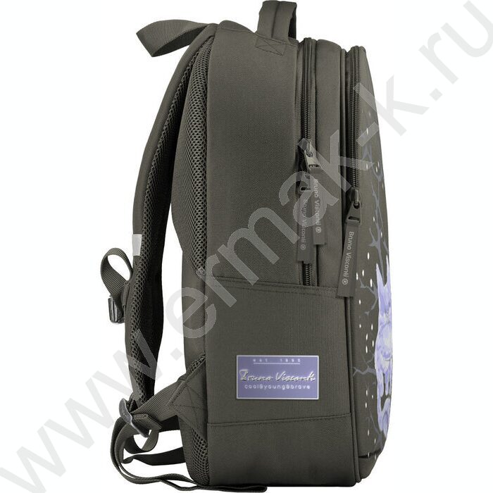 Рюкзак Нежные котики эргономичый/темно-серый | Фото 3