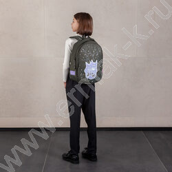 Рюкзак Нежные котики эргономичый/темно-серый | Фото 6