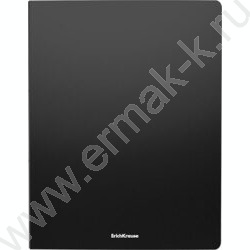 Папка 2 кольца 24мм Matt Classic /черная | Фото 1