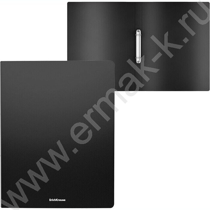 Папка 2 кольца 24мм Matt Classic /черная | Фото 2