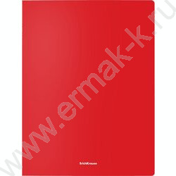 Папка с бок.пруж.скоросшивателем Matt Classic красный | Фото 1