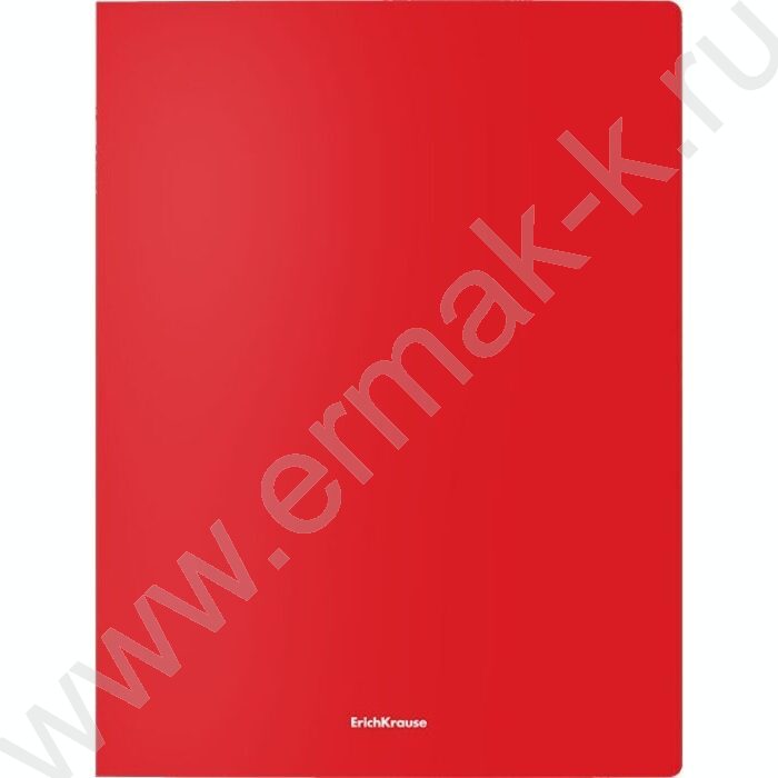 Папка с бок.пруж.скоросшивателем Matt Classic красный | Фото 1