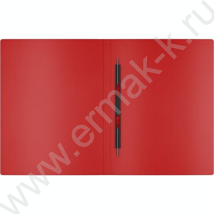 Папка с бок.пруж.скоросшивателем Matt Classic красный | Фото 2