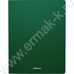 Папка с бок.прижимом Matt Classic зеленая | Фото 1