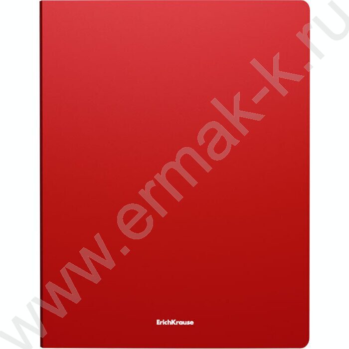 Папка с бок.прижимом Matt Classic красная | Фото 1