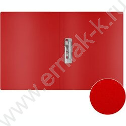 Папка с бок.прижимом Matt Classic красная | Фото 3