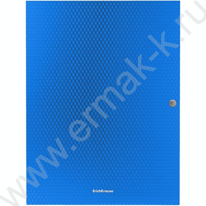 Папка-конверт на кнопке А4 Diagonal Vivid 3 клапана 8мм ассорти | Фото 5