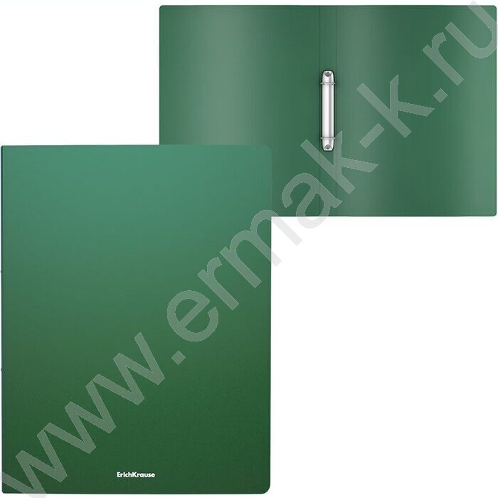 Папка 2 кольца 24мм Matt Classic /зеленая | Фото 2