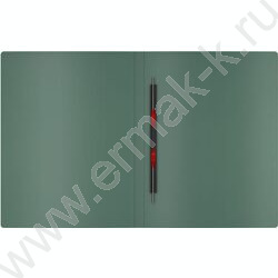 Папка с бок.пруж.скоросшивателем Matt Classic зеленый | Фото 2