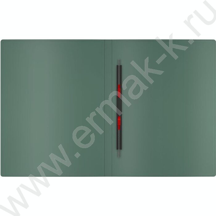 Папка с бок.пруж.скоросшивателем Matt Classic зеленый | Фото 2