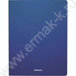 Папка с бок.прижимом Matt Classic синяя | Фото 1