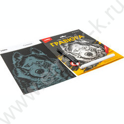 Набор д/творчества Гравюра большая Сибирский хаски | Фото 3