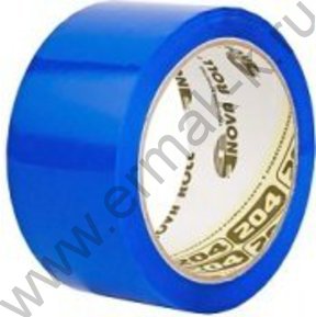 Скотч 48* 66 цв. синий 43мкм "Нова Ролл 204"