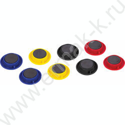 Магнит д/белой доски круглый d=30мм/8шт., ассорти | Фото 3