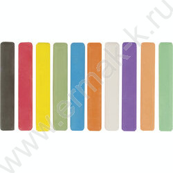 Мел цветной 10шт, квадратный | Фото 3