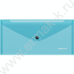 Папка-конверт на кнопке А5 Travel Glossy Vivid п/прозрач. /ассорти | Фото 3