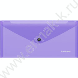 Папка-конверт на кнопке А5 Travel Glossy Vivid п/прозрач. /ассорти | Фото 4