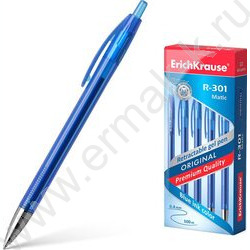 Ручка гелевая авт синяя 0,5мм  R-301 Original Gel Matic | Фото 2