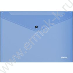 Папка-конверт на кнопке А5+ Glossy Vivid полупрозрач. /ассорти | Фото 5