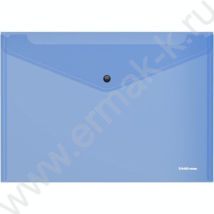 Папка-конверт на кнопке А5+ Glossy Vivid полупрозрач. /ассорти | Фото 5