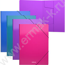 Папка на резинках Diagonal Vivid ассорти А4 | Фото 1