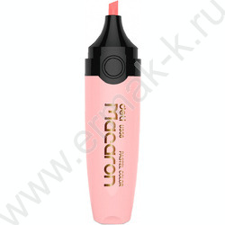 Текстовыделитель /розовый пастельный/ 1-5мм косой Macaron   | Фото 2