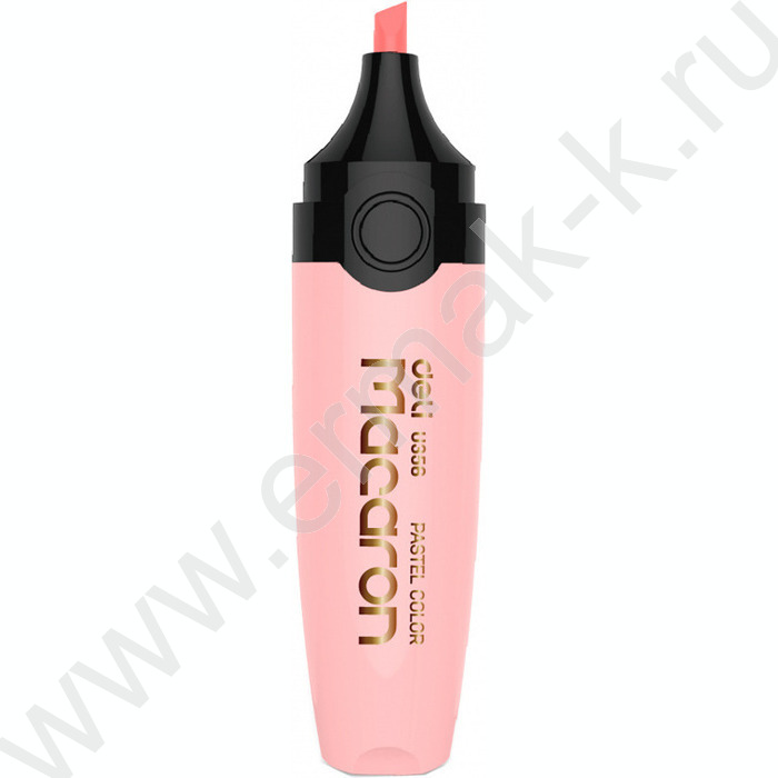 Текстовыделитель /розовый пастельный/ 1-5мм косой Macaron   | Фото 2