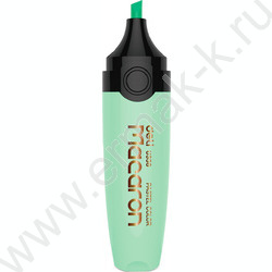 Текстовыделитель /мятный/ 1-5мм косой Macaron   | Фото 2