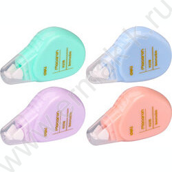 Корректирующая лента 5мм* 5м Macaron /корпус - ассорти, туба | Фото 2