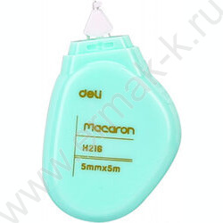 Корректирующая лента 5мм* 5м Macaron /корпус - ассорти, туба | Фото 5