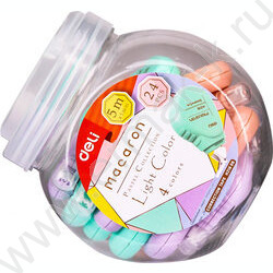 Корректирующая лента 5мм* 5м Macaron /корпус - ассорти, туба | Фото 7