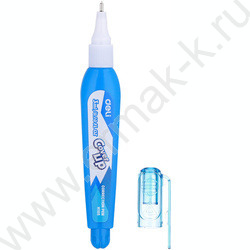 Корректор шариковый  3мл / корпус - голубой /картонный дисплей | Фото 2