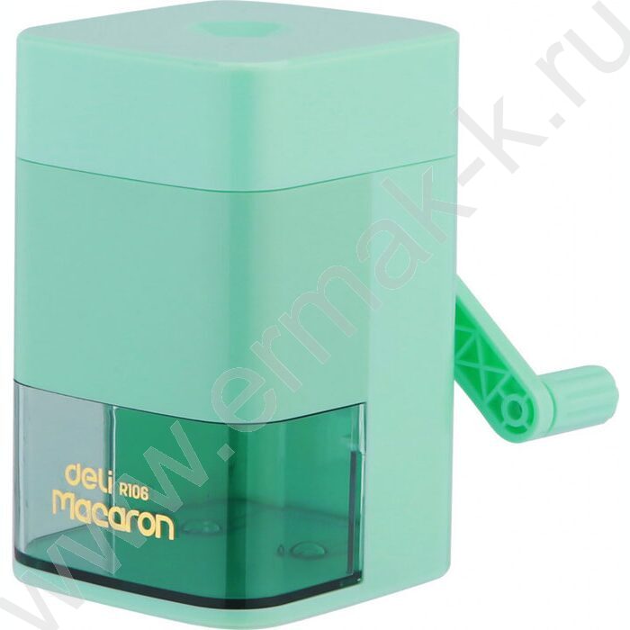 Точилка механическая 1 отверстие Macaron пластик /ассорти | Фото 1