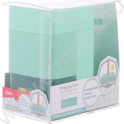 Точилка механическая 1 отверстие Macaron пластик /ассорти | Фото 5