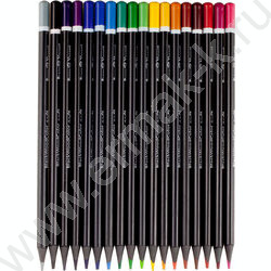 Карандаши пластиковые 18цв BlackWoodColor 4вида | Фото 6