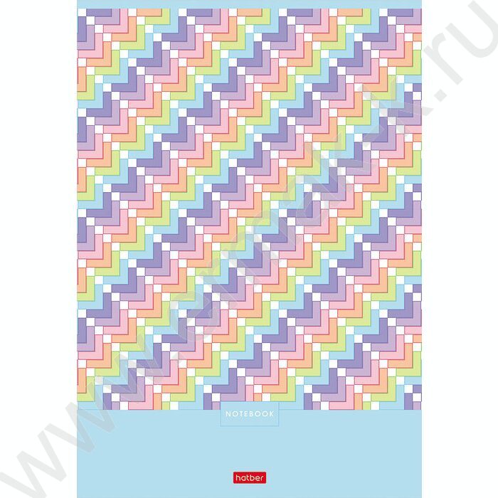 Тетрадь  80л А4 клетка "Pattern Collection" | Фото 2